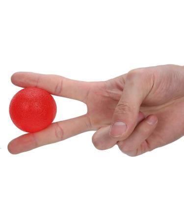 Verdant Touch Hand Massage Ball Set - 5 Silicone Handleballs for Wrist Exercise & Strength Training - Red Egg Shape - Buy Online on GoSupps.com