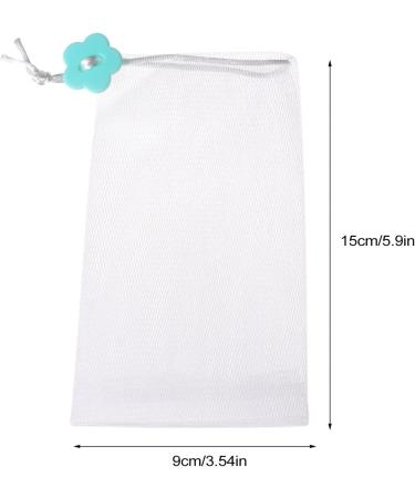 FRCOLOR 10pcs Soap Foaming Net - Exfoliating Mesh Bags for Bubble Foam & Cleansing | Travel Soap Pouches - Buy Online on GoSupps.com