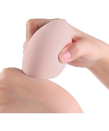 Makeup Sponge for Foundation Dry & Wet Use Blender Sponge | Foundation Blending Sponge Makeup Blender Makeup Sponges Cosmetic Sponge Makeup Tool Three-cut skin color OPP - Buy Online on GoSupps.com