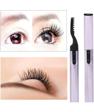 Heated Eyelash Curler Eyelash Curler Electric Electric Heated Eyelash Curler Portable Electric Eyelash Curler for Curled Eyelashes Painless Curved Beauty Make Up Tool Quick Heating&Long Lasting - Buy Online on GoSupps.com