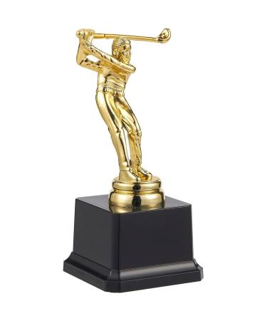 Juvale Golf Trophy, Gold Champion Trophy for Golf Tournaments, Competitions, Parties (3 x 3 x 7 in)