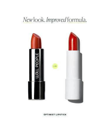 WELL PEOPLE Optimist Lipstick | Plant-Based & Cruelty-Free Beauty (Brave 0.12 oz) - Buy Online on GoSupps.com