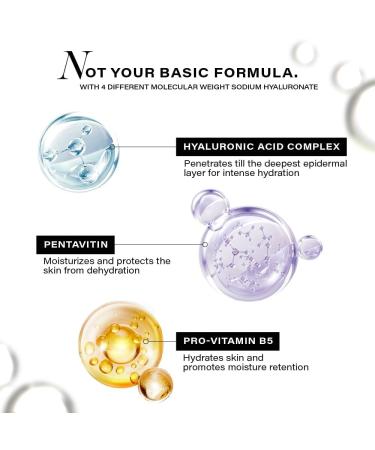 N.ovology Moisture Barrier Booster Serum with Hyaluronic Acid Pro-Vitamin B5 & Pentavitin for 48 hours of Hydration | For Dry skin Sensitive Skin | Non-Sticky | 28ml - Buy Online on GoSupps.com