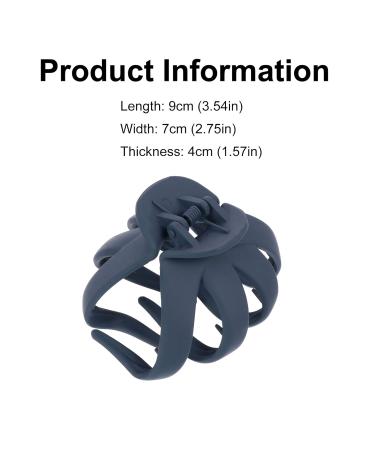 Minkissy 7 Pieces Octopus Hair Clips | Non-Slip Large Claw Clips for Medium & Thick Hair - Random Colors - Buy Online on GoSupps.com