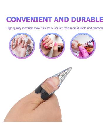 Solustre 300-in-1 Symphonic Paper Tablet - Fish Shape Dual Nail Shape Stickers & French Tip Guides for Perfect Nail Extensions - Buy Online on GoSupps.com