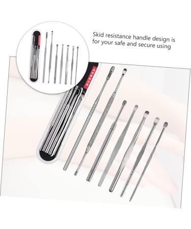 Anneome 7pcs Ear Cleaning Tool Set | Stainless Steel Ear Wax Removal Kit - Buy Online on GoSupps.com