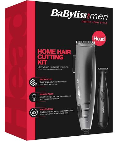 BaByliss for Men 7447BU Pro Hair Cutting Kit by BaByliss For Men - Buy Online on GoSupps.com