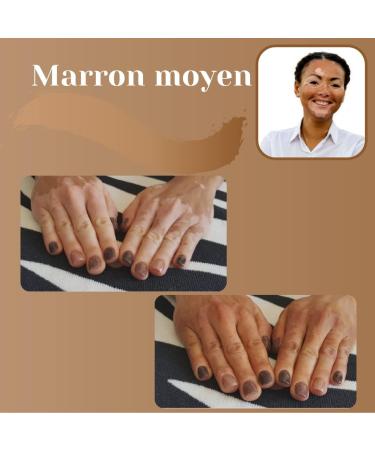 Lotion Maquillage Vitiligo 7ml Masque les Taches Blanches sur la Peau Camouflage Naturel Non Gras pas un fond de teint Hommes Femmes & Enfants Autobronzant Vegan Teinte marron moyen 7 ml (Lot de 1) marron moyen - Buy Online on GoSupps.com