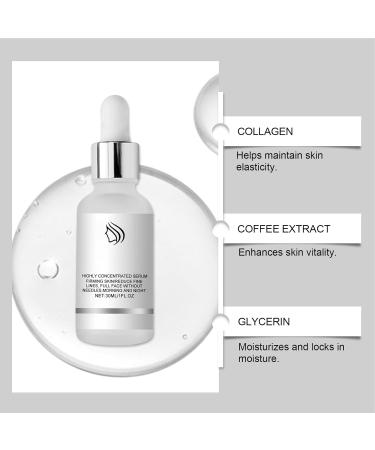 Soin de la peau hydratant | Solution raffermissante du visage 30 ml soin du visage hydratant pour femmes et hommes types de peau pour les soins quotidiens - Buy Online on GoSupps.com