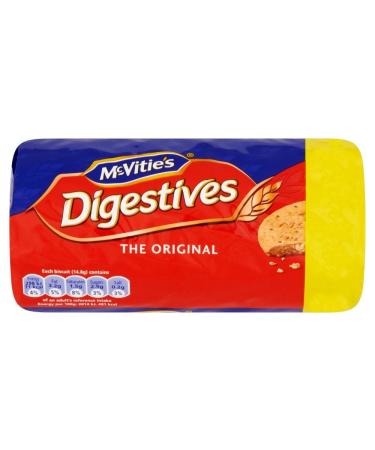 Mcvitie's - Digestive Biscuits - pack of 4 packs of 300 g