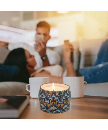 Home Aromatherapy Candle Set - 100% Natural Soy Wax - 4.4 Oz - Birthday & Christmas Gift - Vanilla, Rose, Orange, Lemon Scented Candles - Buy Online on GoSupps.com