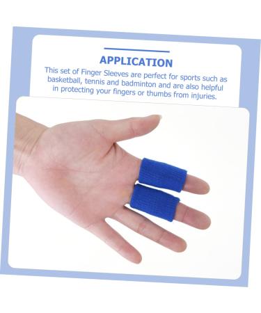 ULTECHNOVO 60 Pcs Sports Finger Guards - Multi-Function Finger Cots & Covers for Professionals | Portable Finger Sleeves for Sports & Activities - Buy Online on GoSupps.com