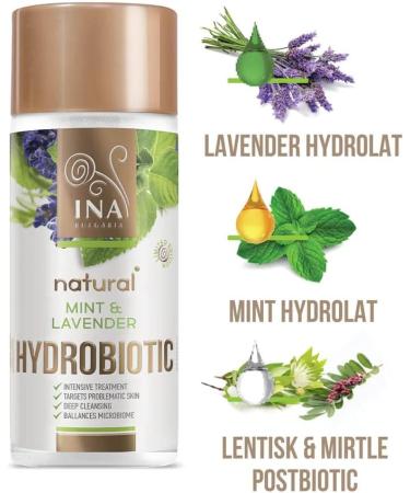  Ina Bulgaria Hydrobiotic 100% Organic Lavender & Mint Intensive Acne Care (150ml) - Buy Online on GoSupps.com