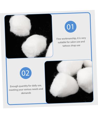 FOMIYES 12 Absorbent Balls Cosmetic Balls Natural Balls Face Balls Round Disinfection Balls Ball Ordinary White Organic - Buy Online on GoSupps.com