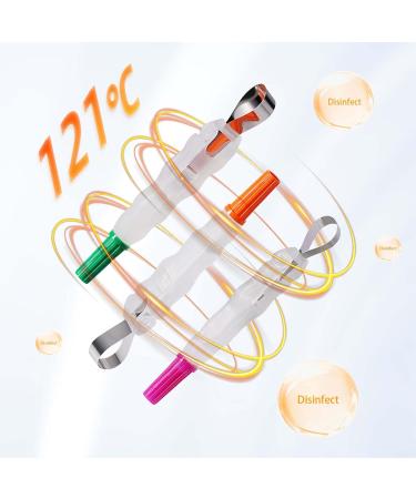Dental Matrix Bands 24pcs Metal Restoration Matrix Band with 180 Adjustable Retainer Sectional Contoured Matrice Roll Type Matrix Band for Crownwork.-Orange - Buy Online on GoSupps.com