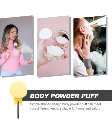 Mobestech Puff Makeup Cleaner Large Fluffy Puffs Fragrance Dusting Makeup Blenders Cosmetic Puff Makeup Triangle Puff Kid Puff Super Soft Long Hair Baby Body Round - Buy Online on GoSupps.com