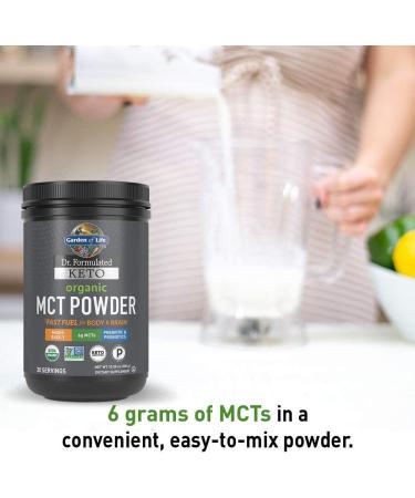 Buy Garden of Life Dr. Formulated Keto Organic MCT Powder 10.58 oz â€“ Keto Fuel & Energy Boost - Buy Online on GoSupps.com