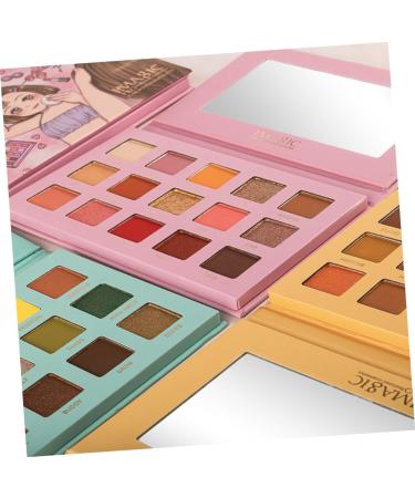 Beatifufu 1pc 15 Eyeshadow Palette Makeup Accessories Glitter Eye Eyeshadow Female Eyeshadow Cosmetic Pallet - Buy Online on GoSupps.com