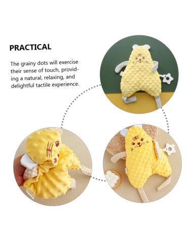 ABOOFAN 4-Piece Baby Comfort Towel Set | Plush Cuddly Toys & Pacifier Blanket - Perfect Newborn Gifts - Buy Online on GoSupps.com