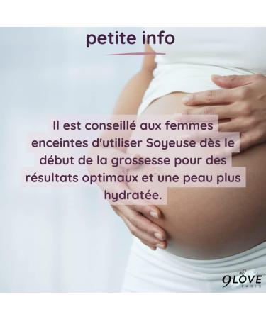 9LOVE Silky Stretch Mark Pregnancy Oil - To Apply From the First Weeks - Sweet Almond and 6 Natural Ingredients Including Argan and Calendula (100 ml) - Buy Online on GoSupps.com