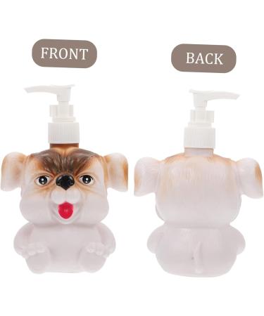 Ipetboom 1pc Puppy Lotion Bottle Lotion Container Animal Soap Dispenser Versatile Sub Container Sub Bottle Lovely Pressing Bottle Liquid Soap Mini Melamine Makeup White Travel 15.5X11X7CM White - Buy Online on GoSupps.com