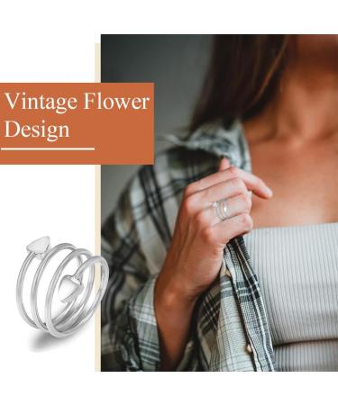 KSJEHW 3-Piece Lymphatic Drainage Magnetic Bracelet Set | Ultral Strength Titanstahl Jewelry for Women | Copper Magnetic Rings & Breath Chain for Relief | Perfect Gift in Silver - Buy Online on GoSupps.com