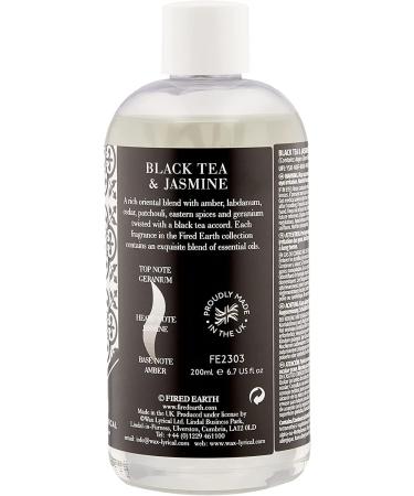 WAX LYRICAL Fired Earth Ceramic Tea & Jasmine Reed Diffuser Gift Set - 200ml | Black & White - Ideal International Shipping - Buy Online on GoSupps.com