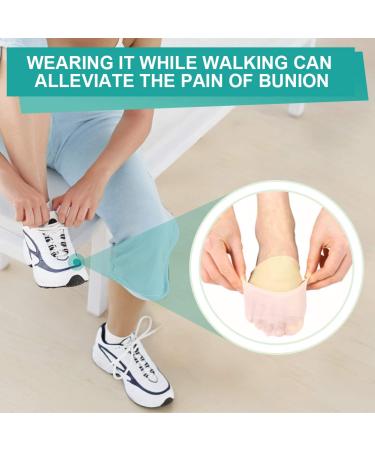 Hallux Valgus Correction Bandage with Gel Pad - Bunion Pain Relief & Toe Spreader - Night Splint for Overlapping Toes - Buy Online on GoSupps.com