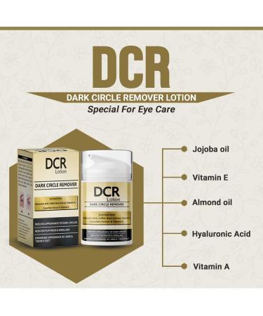 Dcr Dark Circle Remover Lotion 30ml - Pack of 2 | Best Under Eye Treatment for Dark Circles | International Shipping Available - Buy Online on GoSupps.com