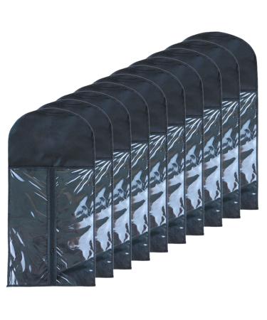 Hair Extension Packaging Bag Storage Wig Strands Hair Extensions Bag Wig Storage Bag (Black)