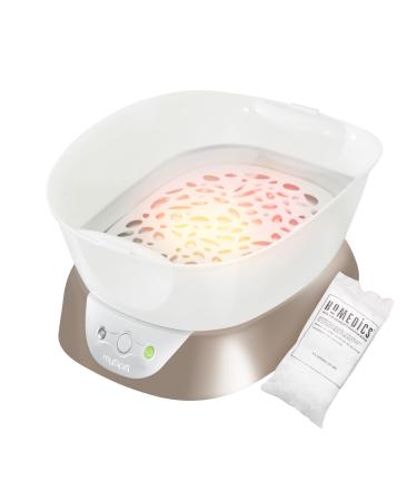 HoMedics Deluxe Paraffin Wax Bath for Hands and Feet Beauty Salon Highly Effective Skin Treatment Cares for Rough Dry or Stressed Skin Encourages Blood Flow 3 Wax Bags + 20 Plastic Liners