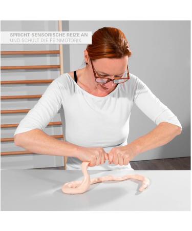 Physioflex Therapy Clay - Medium Red 450g | Best Modeling Clay for Therapy | International Shipping - Buy Online on GoSupps.com