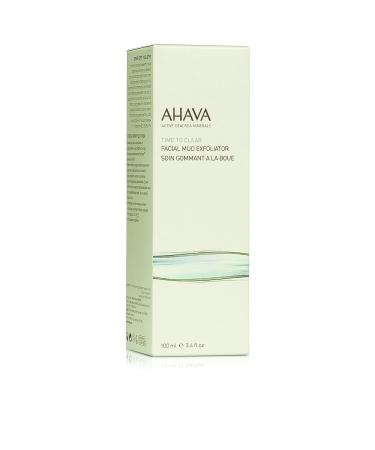 AHAVA Facial Mud Exfoliator 3.4 Fl Oz - Gentle and Nourishing Skincare - Buy Online on GoSupps.com