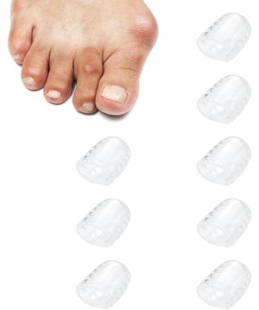 Little Toe Protectors - 10 Pack Silicone Toe Covers for Anti-Friction Protection | Soft Elastic Transparent for Walking Running Blisters & Corns - Buy Online on GoSupps.com