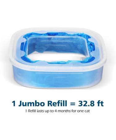 Kinberry 6PCS Cat Litter Refills Bag - Compatible with Genie Standard/PLUS/XL - Universal Refill Bags with Cartridge - Cat Litter Disposal Solution - Buy Online on GoSupps.com