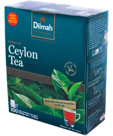 Dilmah Premium 100 Tea Bags x 2 Pack (Total 200 Bags) - Buy Online on GoSupps.com