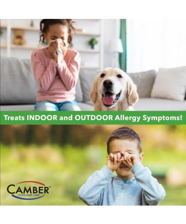CAMBER PHARMACEUTICALS INC Children's Cetirizine Oral Solution Syrup Allergy Relief for Sneezing Runny Nose Itchy Watery Eyes Grape Flavor | 2 yrs. & Older - Buy Online on GoSupps.com