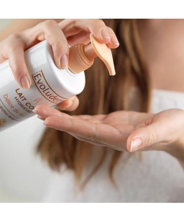 EVOLUDERM Moisturizing Body Lotion Shea Delight - 500ml - Natural Ingredients - Vegan - Made in France - Buy Online on GoSupps.com