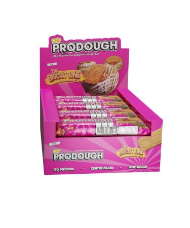 CNP Professional Prodough Milk Protein Bars 17g Protein Soft Centre Filled High-Protein Low-Sugar Bars Available in 3 Delicious Flavours (The Biscuit One)