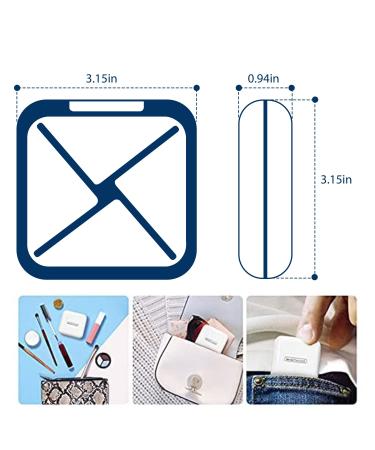 SOLID Orthodontic Retainer Case with Braces Removal Tool - Dark Blue | Dental Mouth Guard Denture Brace Retainer Case for Invisible Braces Correction - Buy Online on GoSupps.com