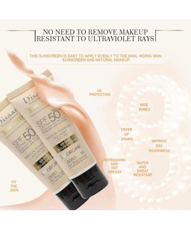 DISAAR Beauty Disaar Sunscreen Bronz Foundation Spf50+ Pa+++ Oil Free Protection Sunblock 40G - Buy Online on GoSupps.com