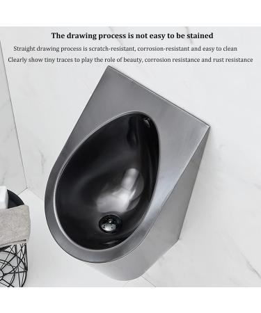 Wall-Mounted Stainless Steel Urinal Vertical Toilet Men's Commercial Flushing Urinal High-Efficiency Flushing Urinal for Commercial Public Toilets (Color : Bronze Size : Urinalplussensor) Urinalplussensor Bronze - Buy Online on GoSupps.com