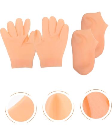 Housoutil 1 Set Beach Socks moisturizing Gloves for Night Womens Socks sebs Dry Hands Anti-Crack moisturizing Socks Dry Hand moisturizing Gloves for Women Lotion - Buy Online on GoSupps.com