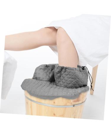 VINTORKY Thermal Insulation Foot Bath Cover Foot Bucket Protectors Foot Washing Barrel Cover Foot Bath Bucket Cover Dual Bucket Foot Basin Cover Foot Soak Bucket Cover Bucket Sleeve - Buy Online on GoSupps.com