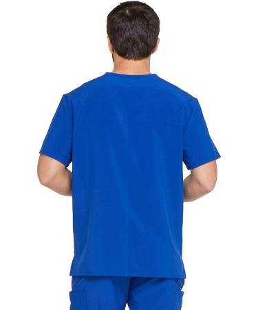 Dickies EDS Essentials Men Scrubs Top V-Neck DK645 - 3XL, Galaxy Blue - Buy Online on GoSupps.com