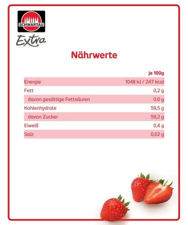Schwartau Extra Strawberry Jam Portion Jars - 72 x 28.3g | International Shipping Available - Buy Online on GoSupps.com