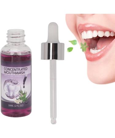 59 ml Concentrated Mouthwash for Oral Care | Whitening Fresh Breath & Space Removal | Unisex Mint Flavor - Buy Online on GoSupps.com
