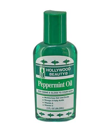 Hollywood Beauty Peppermint Hair Oil  2 Oz - Buy Online on GoSupps.com