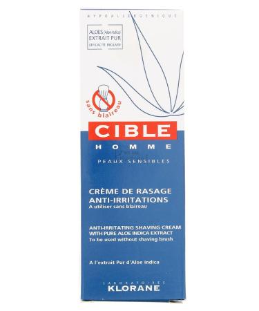 Cible Men Anti-Irritating Shaving Cream without Shaving Brush 100ml