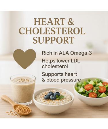  GiDeli GiDeli Golden Flax Seeds 5 kg of whole raw seeds omega-3 and fiber ideal for smoothies cereals etc. - Buy Online on GoSupps.com